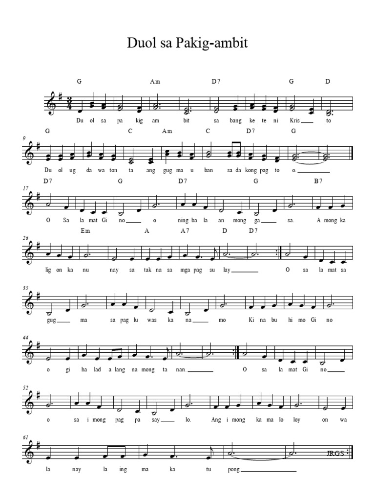 Duol Sa Pakig Ambit | PDF