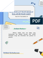 Kel. 6_Kebudayaan Masyarakat Rumah Sakit