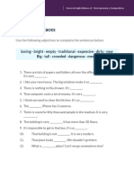 Describing Places Worksheet