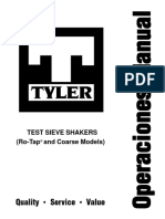 Sieve Shaker Manual Spanish Version 2003