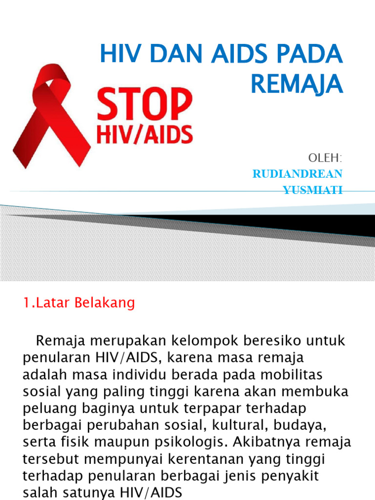 Hiv Dan Aids Pada Remaja | PDF