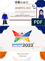 PPT Lomba Komik Matematika Gempita 2022