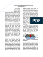 Thermal Improvements to Power Electronics Modules