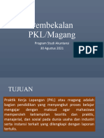 Pembekalan PKL 2021