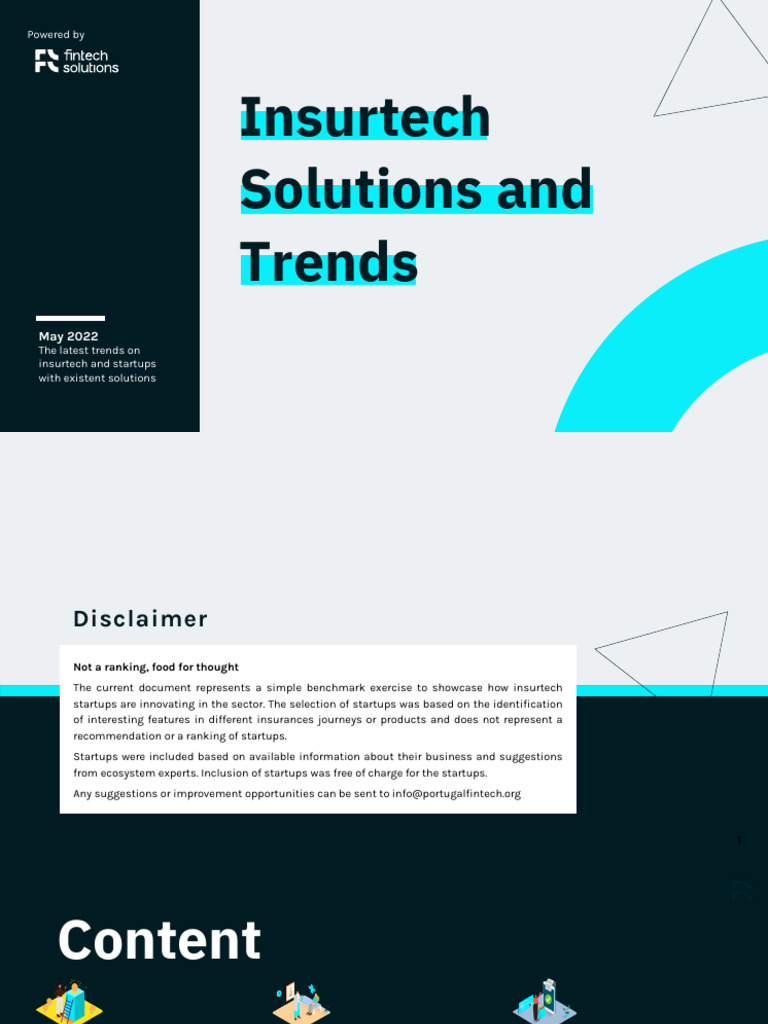 Insurtech Innovations and Trends 2022 | PDF