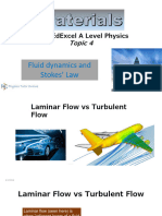 Fluid Dynamics and Stokes Law