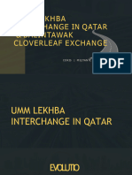 Umm Lekhba Interchange in Qatar