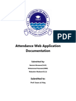SRS Student Attendance Web Application Documentation