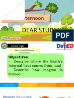 Q1 W3a - Earth's Internal Heat