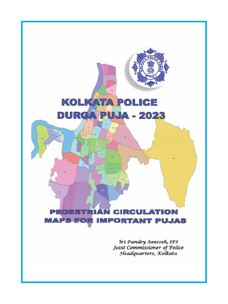 Kp Durga Puja Guide Total Map 2023 Red Pdf