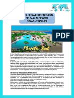 Cotizacion Decameron Punta Sal Del 14 Al 16 Abr