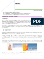 Características Diente-Implante