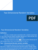 TwoDimensionalRandomVariable Unit 2