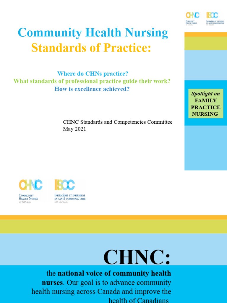 CHNC STANDARDS FPN Focus | PDF | Nursing | Palliative Care