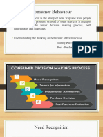 Consumer Decision Making Process