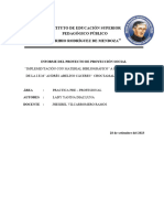 Informe Proeycto Socio Comunitario