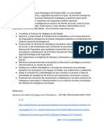 Secretaría de Análisis Estratégico de La Presidencia. - LEY DEL ORGANISMO EJECUTIVO