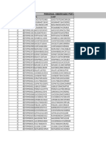 Relacion de Personal Observado Por Pase de Lista 2022