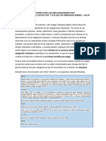 Contingencia Tributaria Por Las Declaraciones Con Inconsistencias de Los PDT 601 y Ple de Los Periodos Enero