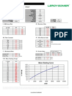 SR2627 Performance Summary at 480V 60Hz 2800kW 0.8PF