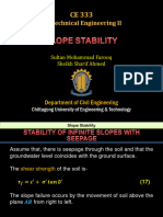 Slope Stability 02 (Infinite Slope With Seapage)