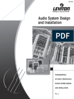 Audio System Design and Installation