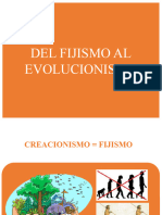 Fijismo y Evolucionismo