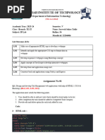 IP Assignment No 1 AY - 2023 24