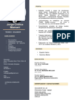 CV Jorge Chilca