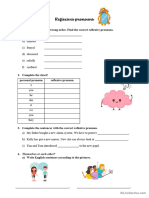 Reflexive Pronouns