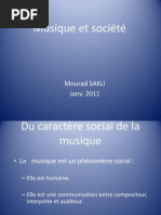 Musique et société