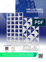 Grilled Panel Web