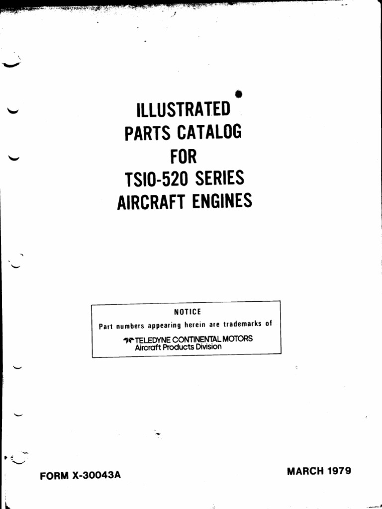 Tsio-520 Ipc | PDF