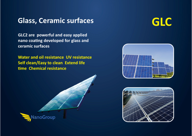 Nano Coating for Glass & Ceramic Surfaces | PDF