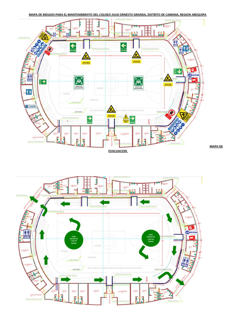Mapa de Riesgos para El Mantenimiento Del Coliseo Julio Ernesto Granda ...
