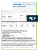 Voc Certificate of Compliance Invisacoustics Basics
