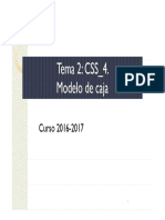 CSS4 Modelo de Caja