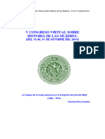 V Congreso Virtual Sobre Historia de Las Mujeres.: (Del 15 Al 31 de Octubre Del 2013)