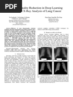 Dimensionality Reduction in Deep Learning For Chest X-Ray Analysis of Lung Cancer