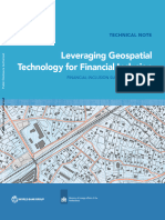 Leveraging Geospatial Technology For Financial Inclusion