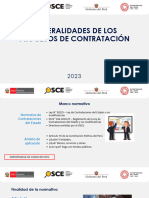 Marco Normativo General de Las Contrataciones Públicas - Taller para Periodistas 2023 - Edición Nacional
