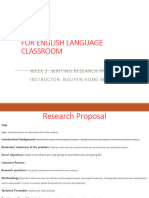 Level 4-PJ-Lesson 2 - Research Proposal