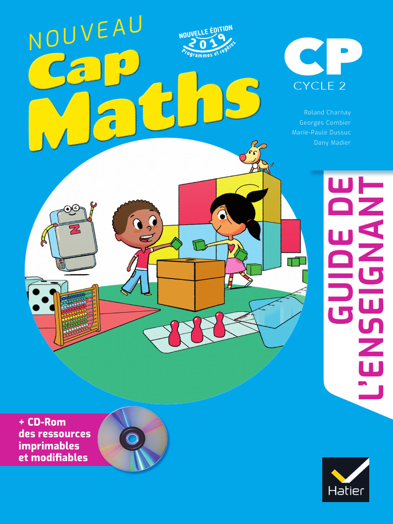 CP Mathématiques Cap Maths Guide Pédagogique Hatier PDF