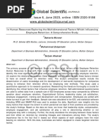 In Human Resources Exploring The Multidimensional Factors Which Influencing Employee Retention A Comprehensive Study