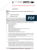 Carta #01-2021-Asociacion de Transportistas de Carga en General Terrestre Interprovincial Los Yuris