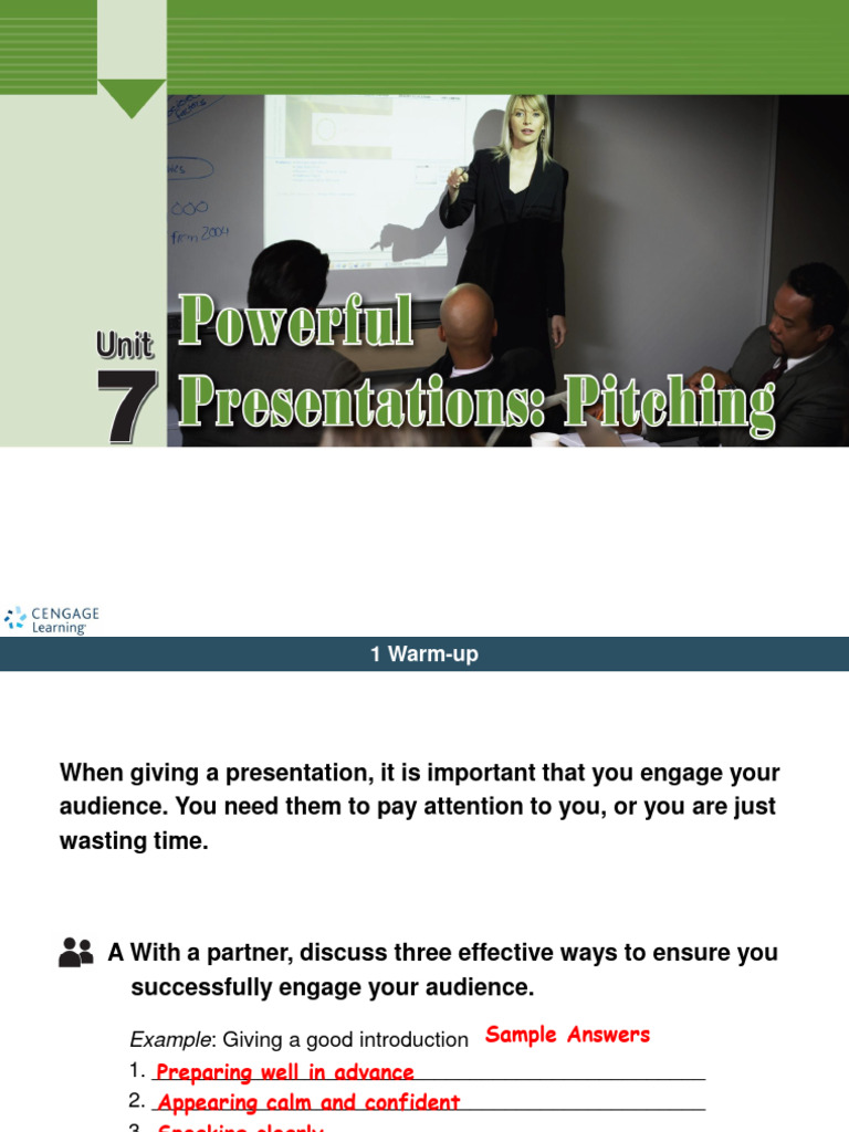 English at Work 3 - Unit 7 | Download Free PDF | Vocabulary | Investing