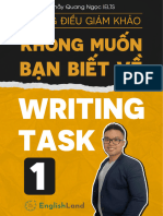 NHỮNG ĐIỀU GIÁM KHÔNG KHÔNG MUỐN BẠN BIẾT VỀ WRITING TASK 1 - FINAL