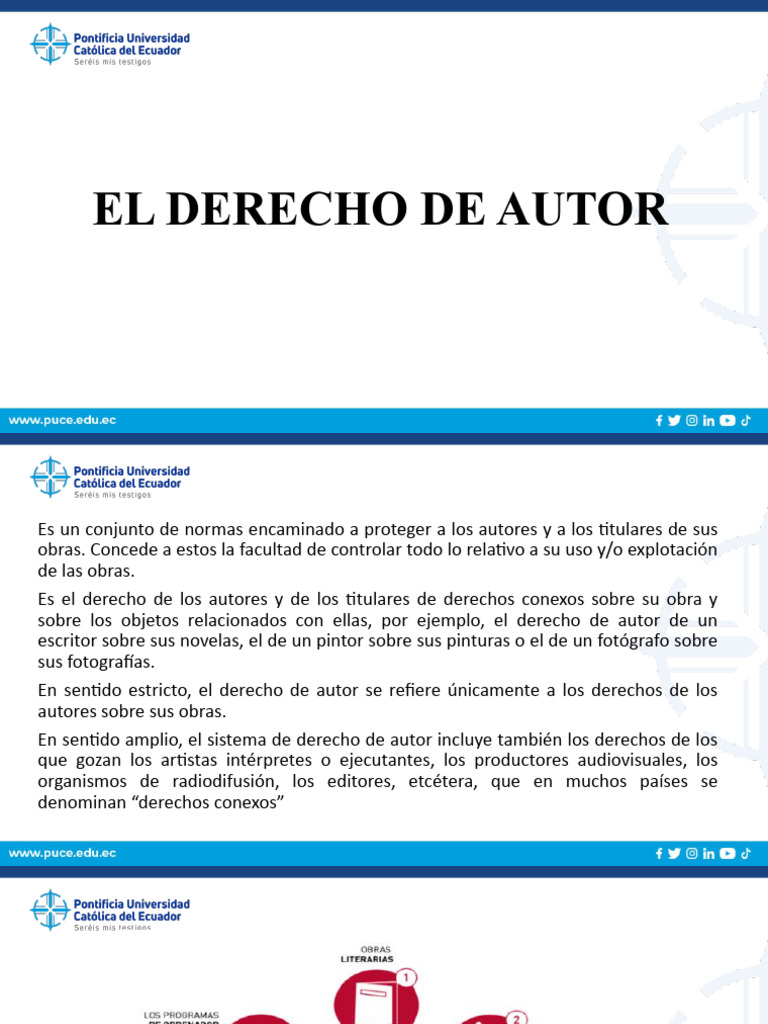 Protección y Alcance del Derecho de Autor | PDF | Autor