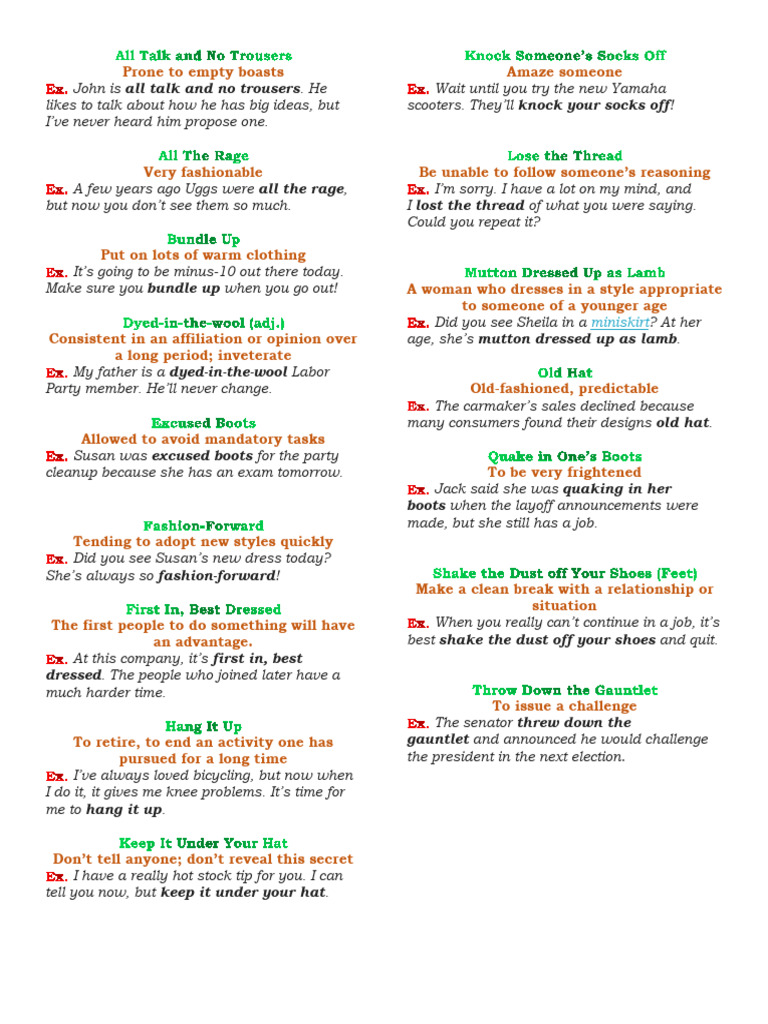 Nyts Top Fashion Idiom Are You Using It Right - s7pk0bp