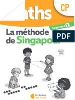 CP - Mathématiques - La Methode de Singapour Pour L'école, Exercices 2, 2019 - Cahier D'exercices - Lalibrairie Des Écoles - 2019